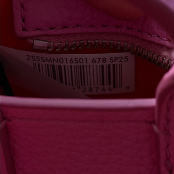 Marc Jacobs The Nano Tote Crossbody Bag In Bow Pink NWT Sold Out Viral Mini Luxe - Picture 14 of 16